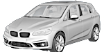 BMW F45 C2589 Fault Code